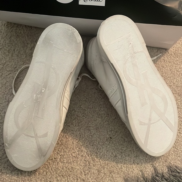 New without box.SAINT LAURENT HIGHTOP SNEAKERS SIZE 40 - Picture 8 of 10